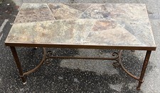 1950/70 Table Basse Fer Forgé