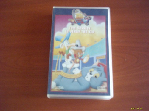 Cassette vhs tom jerry - vhs,