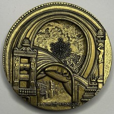 FRANCE - Médaille Tricentenaire de la Comédie Française - Dufresne - Bronze