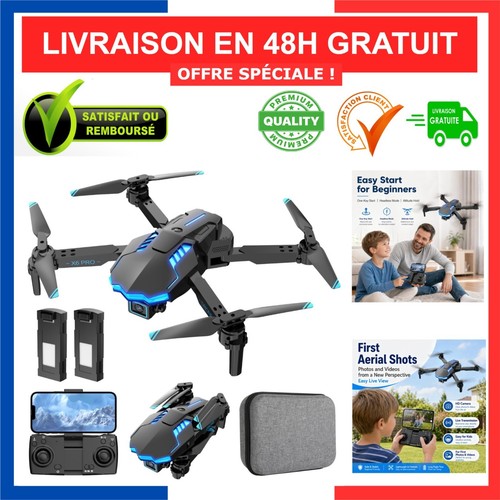 Drone caméra 1080p - rc,