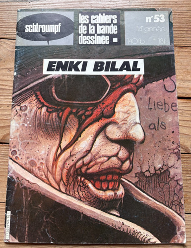 Enki bilal schtroumpf revue - bilal,