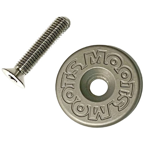 Moots logo titanium top - moots,