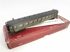 TRAM ÉCHELLE HO REF: 2211 VOITURE SNCF UIC DE SECONDE A COMPARTIMENTS  ++