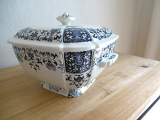 SOUPIERE FAIENCE GIEN DECOR IBIS.