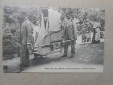 CP reproduction allier bourbon l' archambault chaise à porteurs