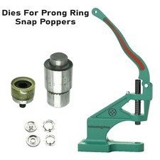 Mâchoire Bague à Pression Popper Fixation Matrices 9.5mm 10mm 11mm Boutons pour