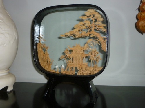 Ancien grand diorama - grand, en