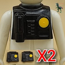 Playmobil X2 poitrine de police-pompier #swat# gilet tactique-forces spéciales