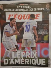 L'ÉQUIPE 13 NOVEMBRE