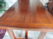 Table de ferme en chêne