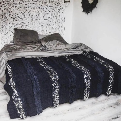 Handira bohemian throw - handira, blanket