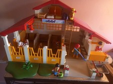 PLAYMOBIL centre équestre 4190 ranch club hippique ecurie chevaux animaux