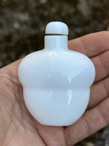 Flacon ancien opium opaline - opium,