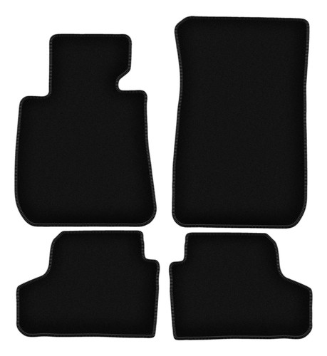 Tapis sol velours noir - tapis, en
