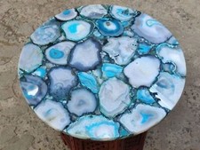 Table D'Appoint En Agate 15"