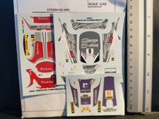 LOT DECALS 1/43 CITROËN DS3