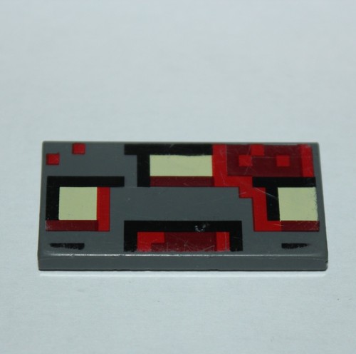 Lego minecraft tile - 2x4, ref