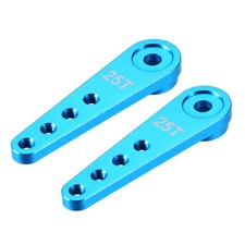 2Pcs Aluminium 25T Servo