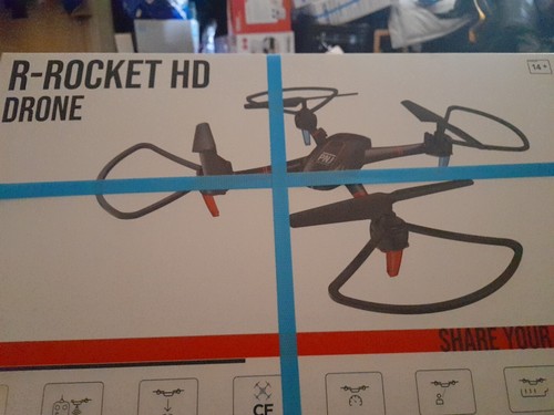 Drone avec caméra rocket hd - caméra, r-rocket