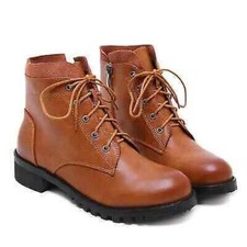 Bottes Brun Confortable