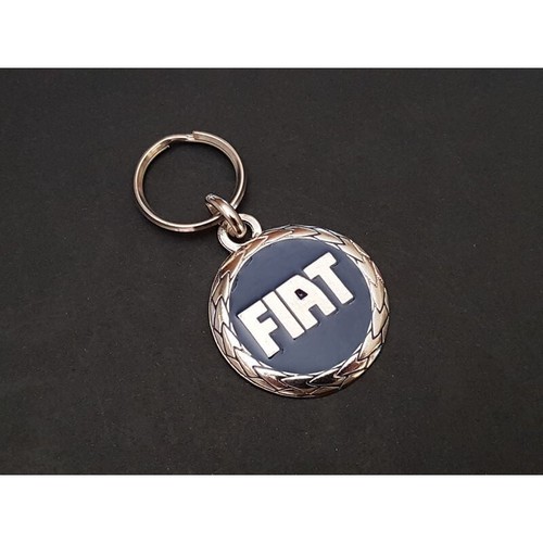 Porte clés fiat bleu - fiat, bleu,