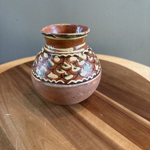French jaspe pottery - pottery, vase