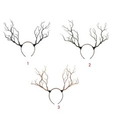 Serre-tête en bois de cerf