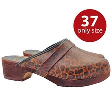 Mules En Vrai Bois Avec