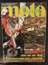 MOTO VERTE 55 Essai BPS 320 TL Trial FOURNALES Ile la Reunion ISDT Salon 1978