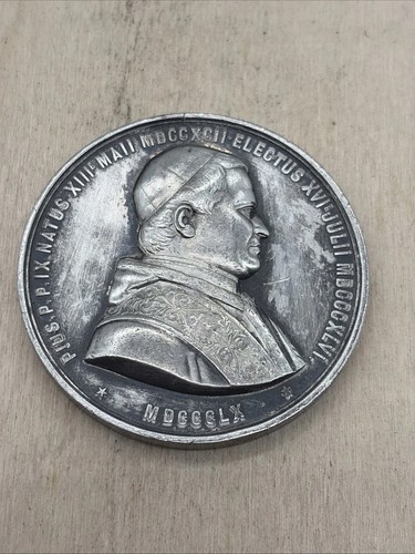 Médaille étain pie - pie, ix