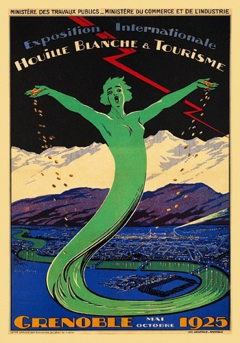 Expo grenoble 1925 houille - expo,