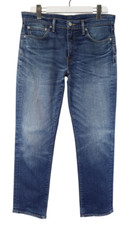 Jeans LEVI'S 511 Pour Homme W33/L30 Slim Fit Zip Fly Effet Dégradé Whiskers