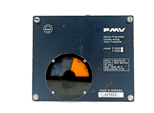 Pmv 2000 positionneur - pmv, p-2000