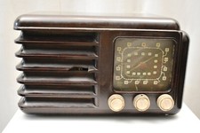 Antique Raymond Radio Bakélite Vanne Fabriqué en Angleterre Serial Sans 44323 "