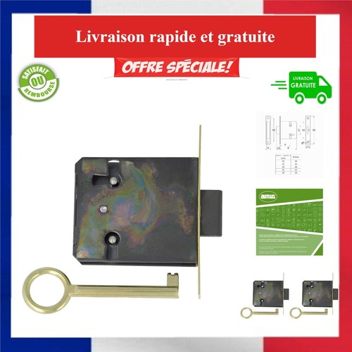 Serrure encastrer amig pour - à,