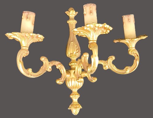 Applique feux style louis xv - feux,