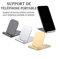 Support de téléphone portable pliable réglable bureau universel iPhone Android