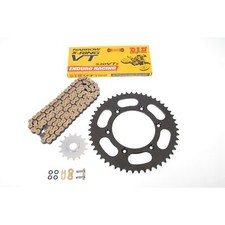 DID VT2 Kit Chaîne Acier Noir