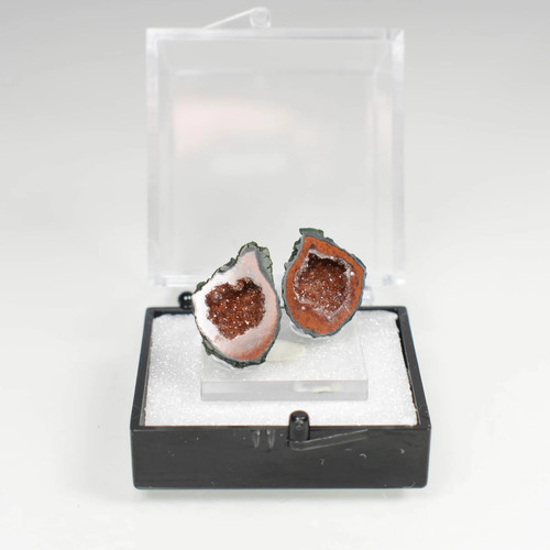 Géode quartz tabasco - de,