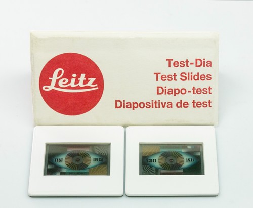 Leitz leica test slides tsl - test,