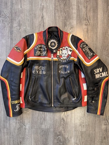 Harley davidson veste cuir - veste,