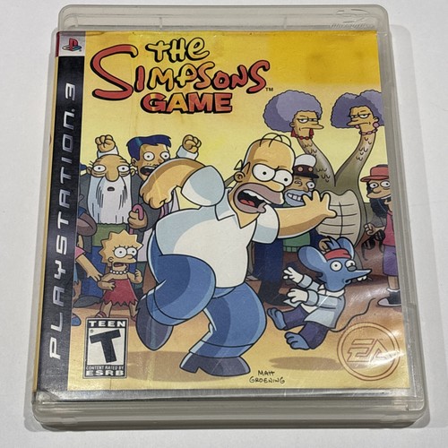 The simpsons game playstation - simpsons,