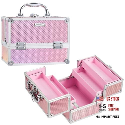Pink portable makeup - pink,