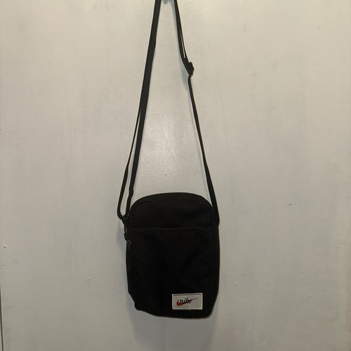 Nike black sacoche - black, nylon