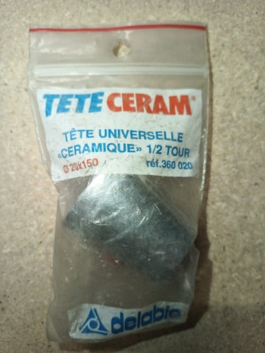 Tête robinet universelle - tête,