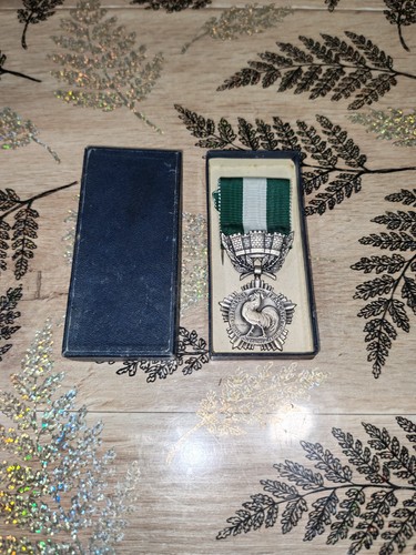 Médaille argent - en,