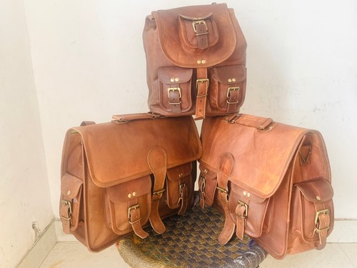 Cuir moto selle sacs - moto,