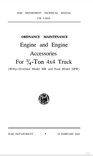 1803a army technical - 9-1803a, us