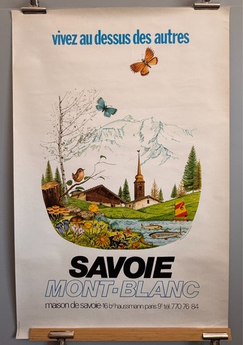 Affiche originale tourisme - affiche,