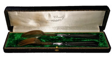 Couverts à salade Art Deco